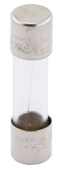 S500 ferrule (GDB†) and S500-V axial lead fast-acting, low breaking capacity 5x20 mm glass tube fuses