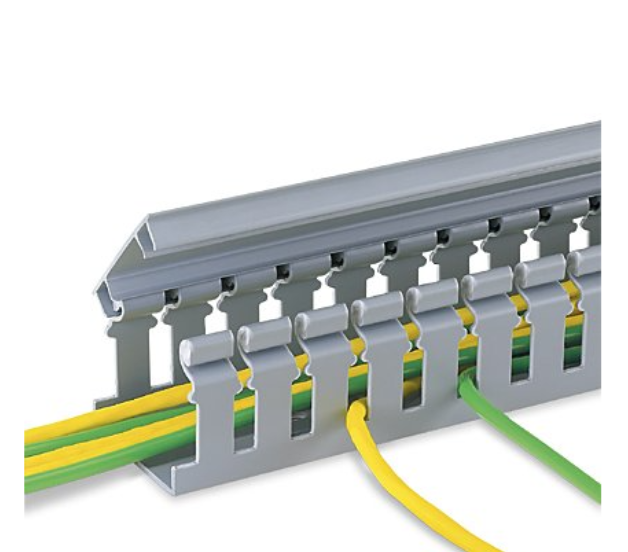 Type H Hinged Cover Wide Slot Wiring Duct